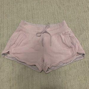 Lululemon Inner Glow Shorts in Lavender